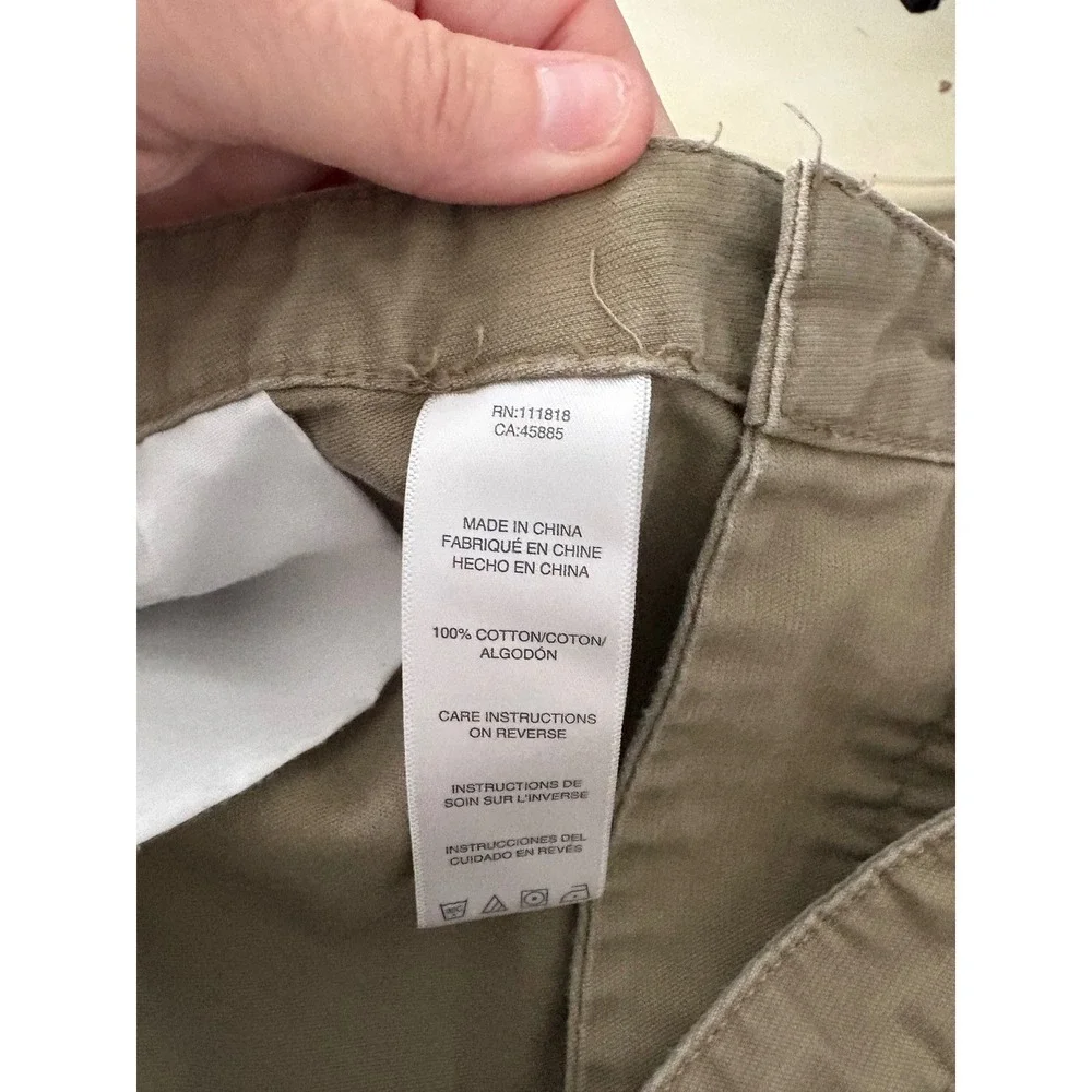 Michael Kors Khaki Pants Straight‎ Leg Chinos Casual Trousers Size 36